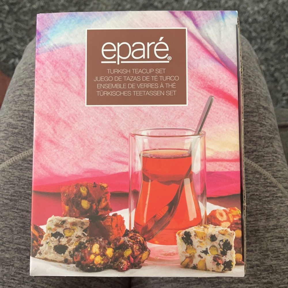 New Epare’ Turkish Teacup Set